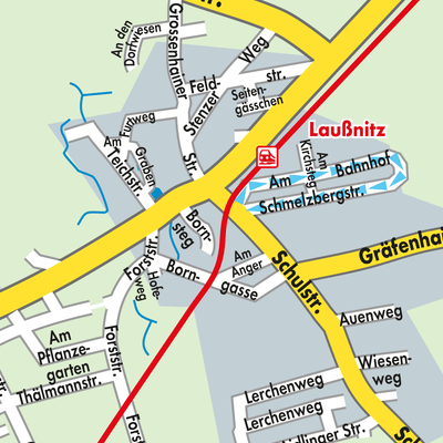 Stadtplan Laußnitz