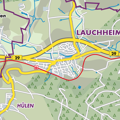 Übersichtsplan Lauchheim