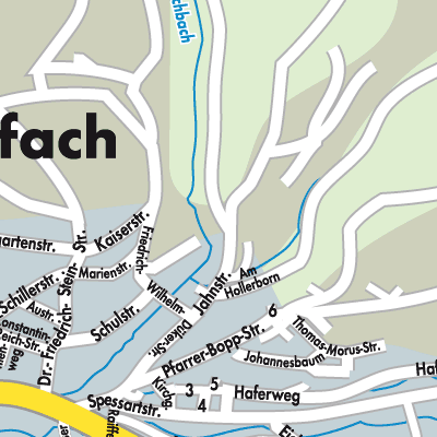 Stadtplan Laufach