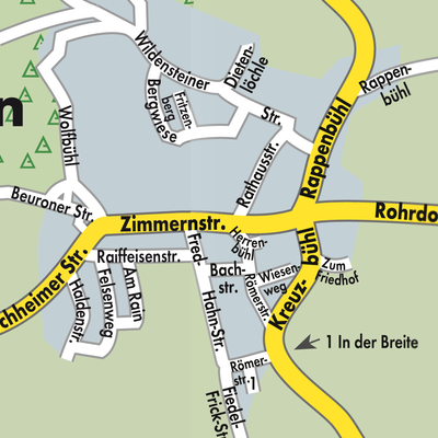 Stadtplan Leibertingen