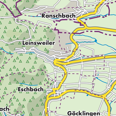 Übersichtsplan Leinsweiler