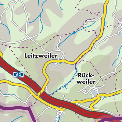 Übersichtsplan Leitzweiler
