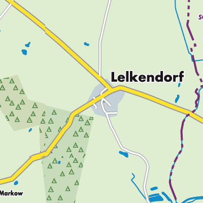 Übersichtsplan Lelkendorf