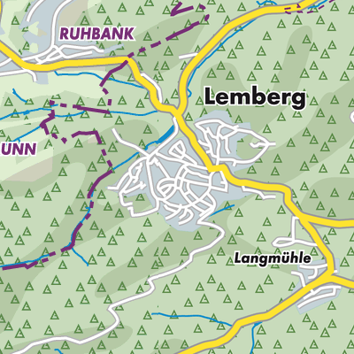 Übersichtsplan Lemberg