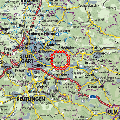 Landkarte Lichtenwald