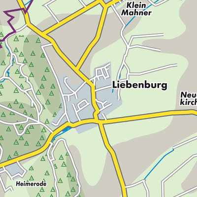 Übersichtsplan Liebenburg