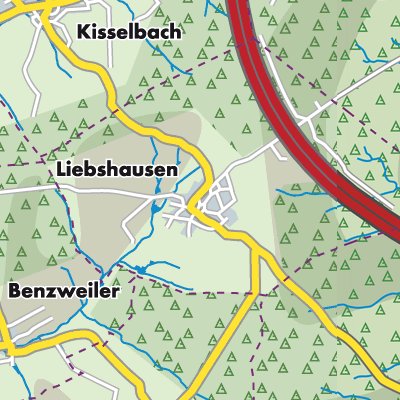 Übersichtsplan Liebshausen