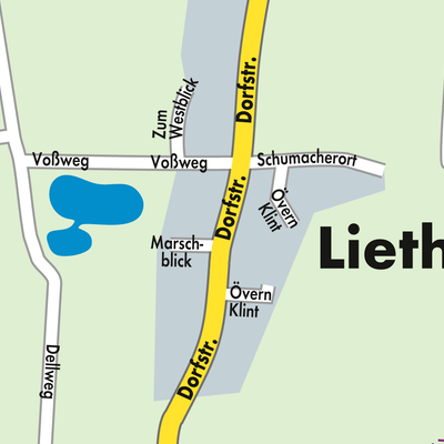 Stadtplan Lieth