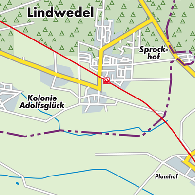 Übersichtsplan Lindwedel
