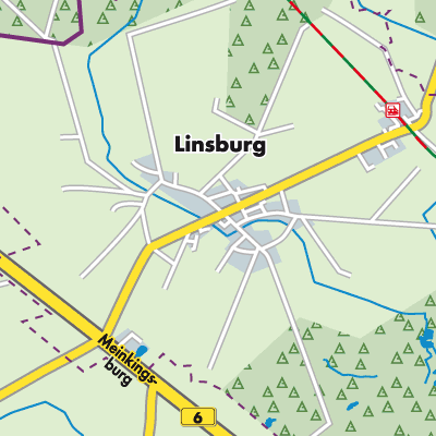Übersichtsplan Linsburg