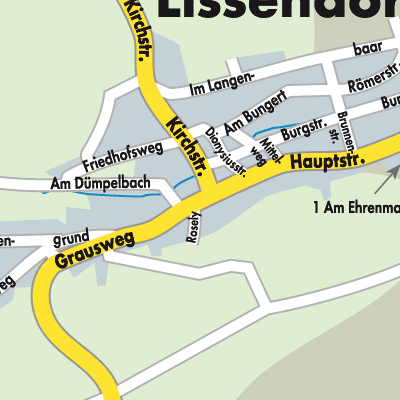 Stadtplan Lissendorf