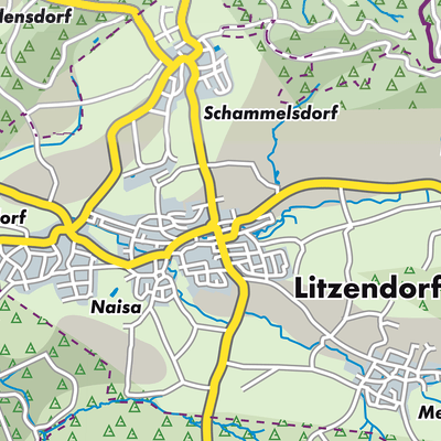 Übersichtsplan Litzendorf