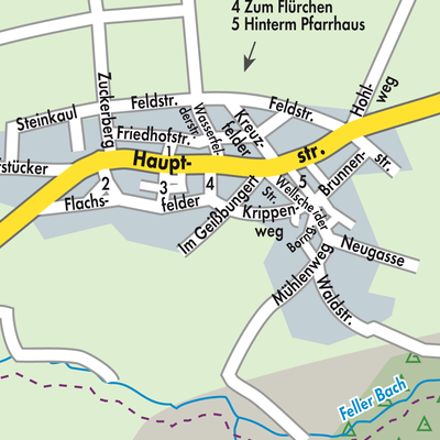 Stadtplan Lorscheid