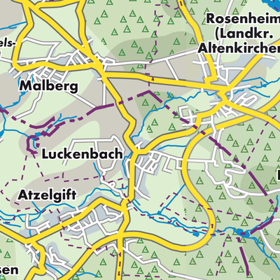 Übersichtsplan Luckenbach