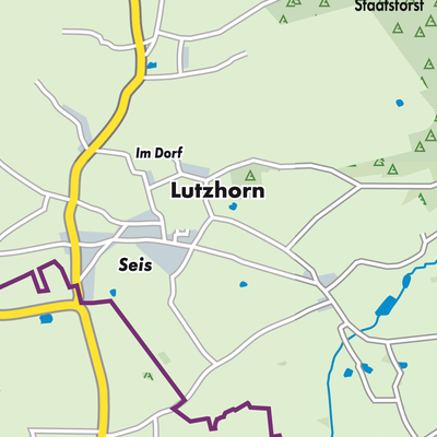 Übersichtsplan Lutzhorn