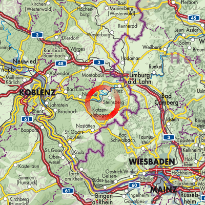 Landkarte Lykershausen
