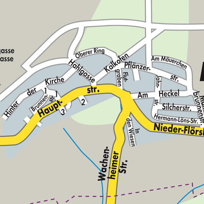 Stadtplan Mölsheim