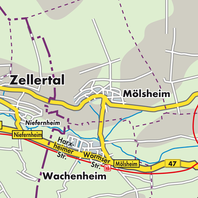 Übersichtsplan Mölsheim