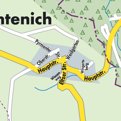 Stadtplan Möntenich