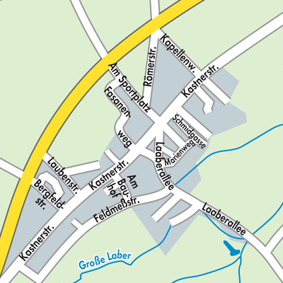 Stadtplan Mötzing