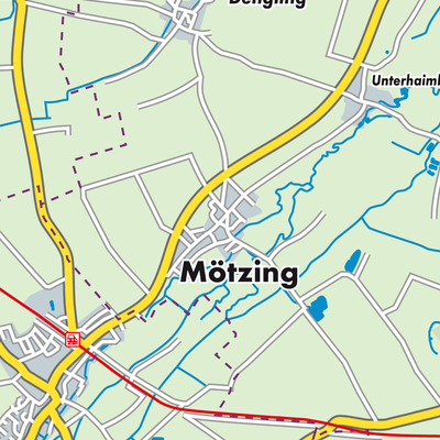 Übersichtsplan Mötzing