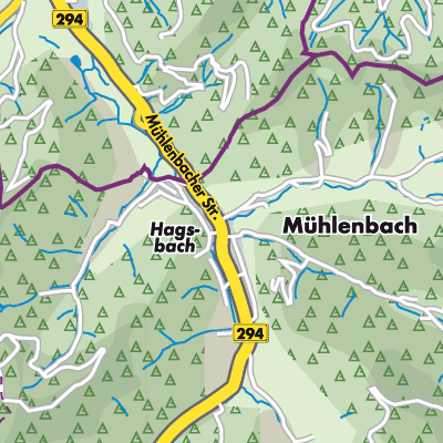 Übersichtsplan Mühlenbach