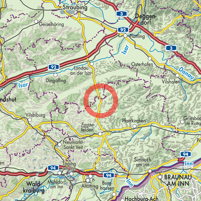 Landkarte Malgersdorf