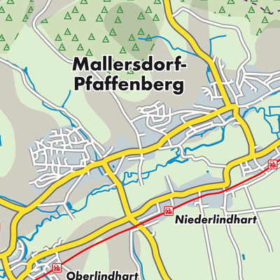 Übersichtsplan Mallersdorf-Pfaffenberg