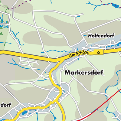 Übersichtsplan Markersdorf