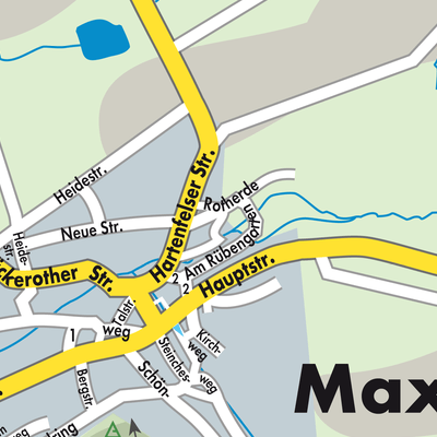 Stadtplan Maxsain