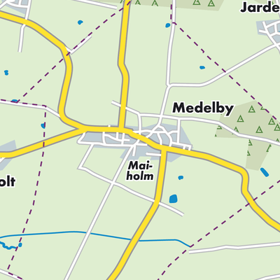 Übersichtsplan Medelby