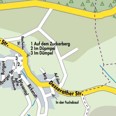 Stadtplan Meisburg