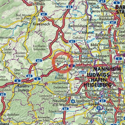 Landkarte Mertesheim