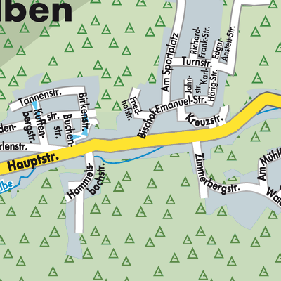 Stadtplan Merzalben