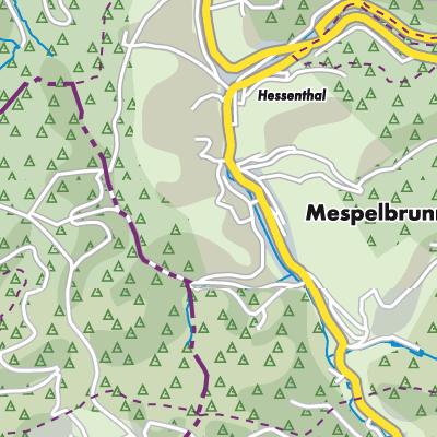 Übersichtsplan Mespelbrunn