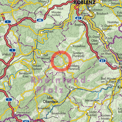 Landkarte Metzenhausen
