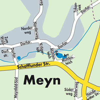 Stadtplan Meyn