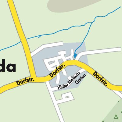 Stadtplan Milda