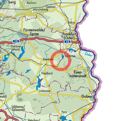Landkarte Mixdorf
