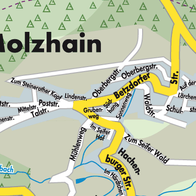 Stadtplan Molzhain