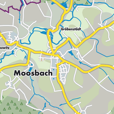 Übersichtsplan Moosbach