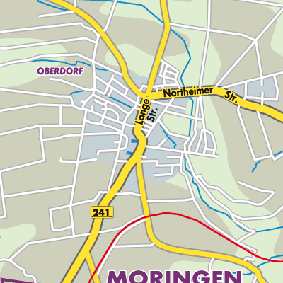 Übersichtsplan Moringen