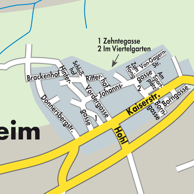 Stadtplan Morschheim
