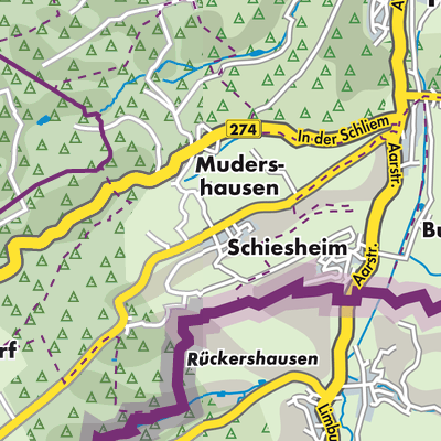 Übersichtsplan Mudershausen