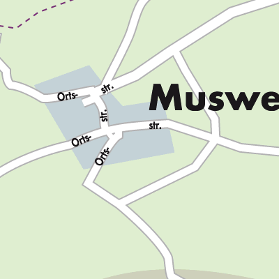 Stadtplan Musweiler