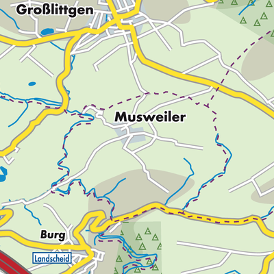 Übersichtsplan Musweiler