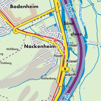 Übersichtsplan Nackenheim