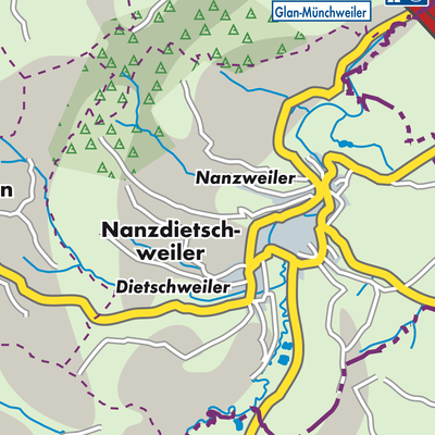 Übersichtsplan Nanzdietschweiler