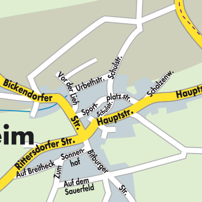 Stadtplan Nattenheim