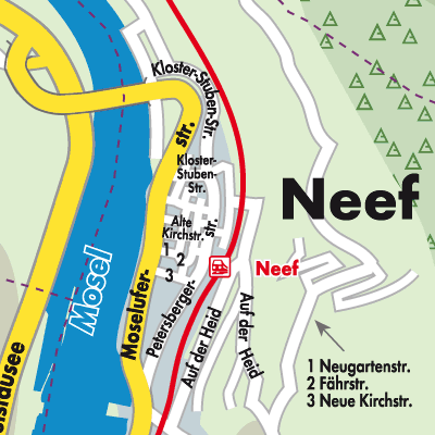 Stadtplan Neef
